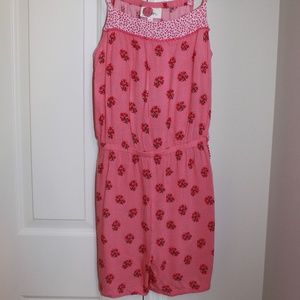 Girls Boden Flowered Romper